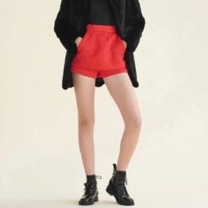 Maje Red Skort NWOT